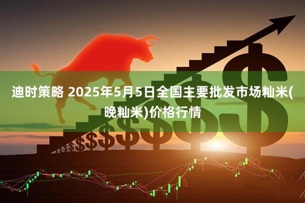 迪时策略 2025年5月5日全国主要批发市场籼米(晚籼米)价格行情